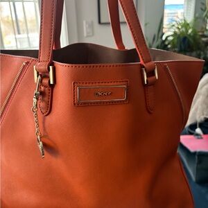 DKNY Vibrant Orange Tote Bag *SOLD*